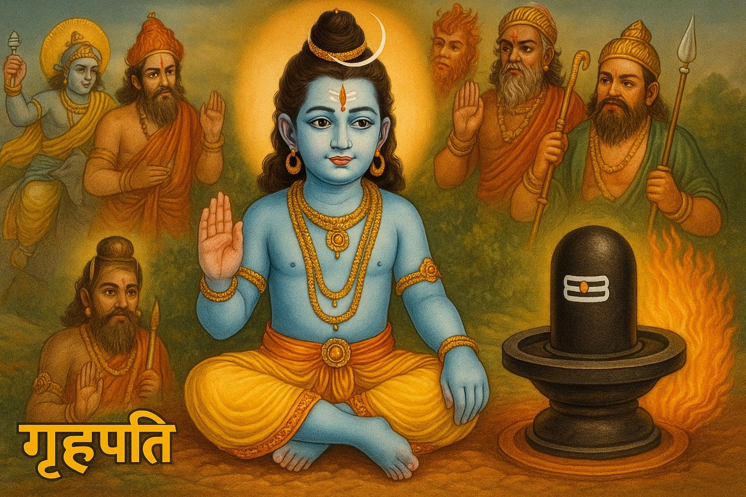 भगवान शिव का गृहपति अवतार: कैसे एक भक्त पुत्र बना अग्नि और दिशाओं का स्वामी? जानें पूरी कथा !