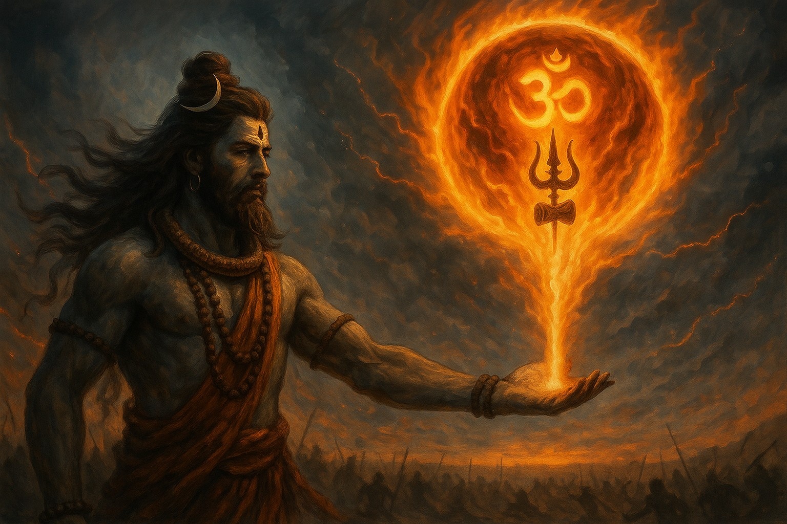 पाशुपतास्त्र: वह दिव्य अस्त्र जिससे भगवान शिव कर सकते थे पूरी सृष्टि का संहार —कौन थे धारक, कैसे हुई इसकी प्राप्ति, और क्यों यह ब्रह्मास्त्र से भी था अधिक घातक?
