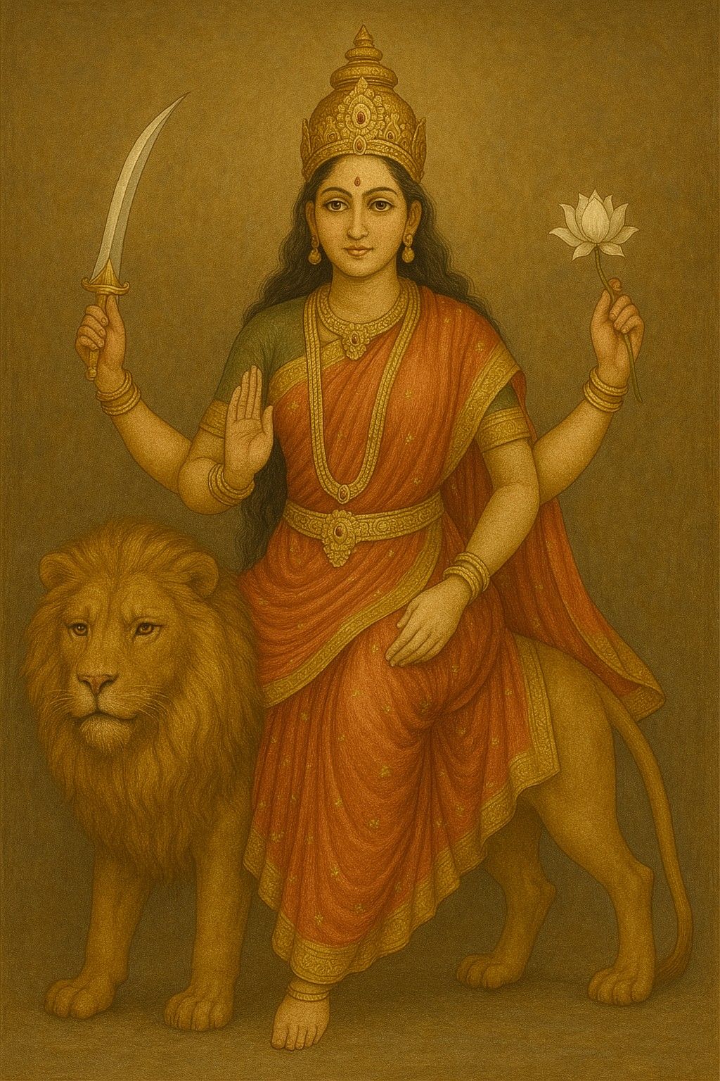 न्याय, शौर्य और नारी शक्ति की प्रतीक माँ कात्यायनी— जानिए नवरात्रि की छठी देवी की कथा और शक्ति!