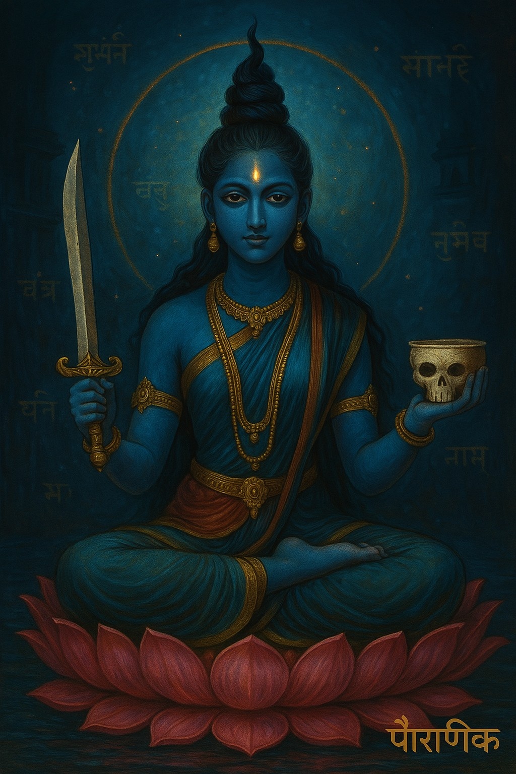 श्मशान की छाया में प्रकट होती है एक देवी — जिनकी एक ही जटा से कांप उठती हैं दिशाएँ! जानिए महाविद्या एकजटा का रहस्य!