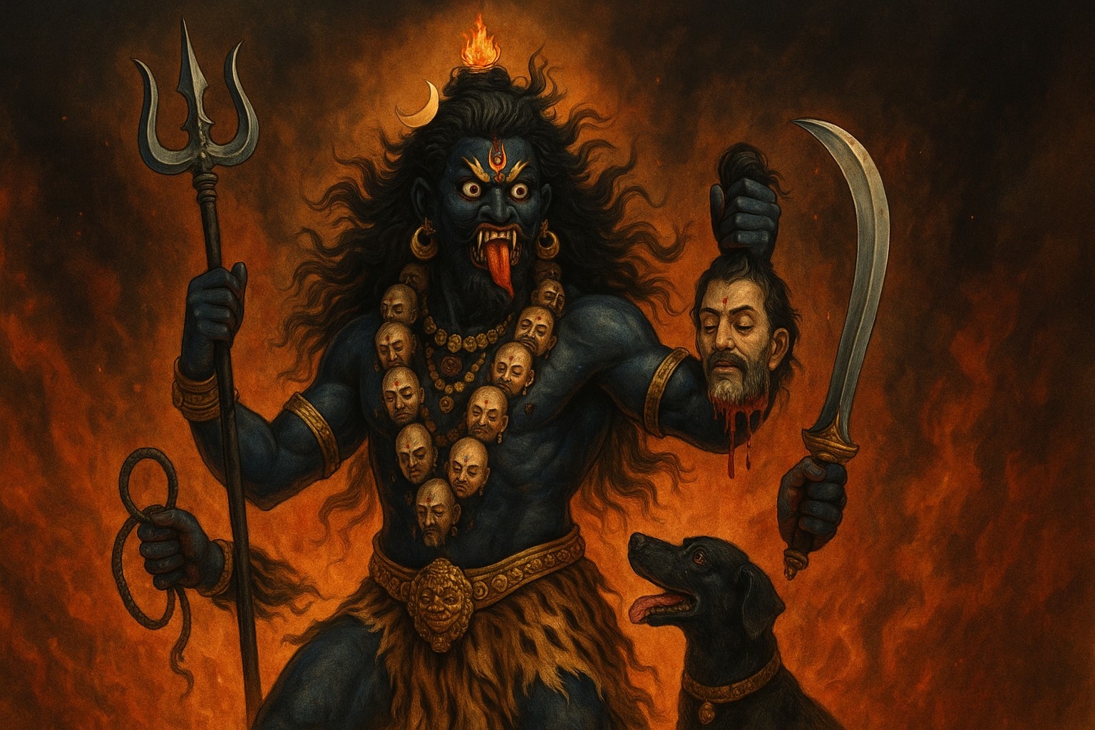 नकारात्मक शक्तियों और हर डर का नाश: जानें क्यों पूजे जाते हैं भगवान शिव के रौद्र अवतार काल भैरव?